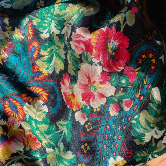 Vintage Victoria's Secret Gold Label Silky Oversized Sleep Shirt M - Picture 12 of 12